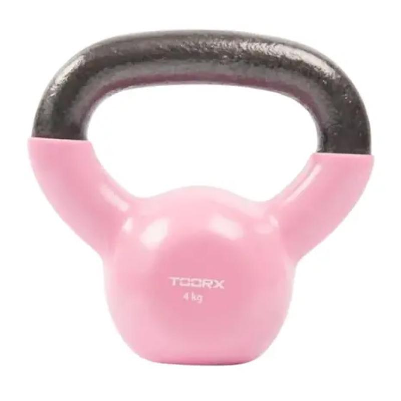  Kettlebell vinyl – rose clair– 2kg 