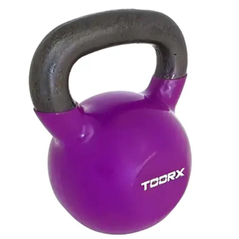 Kettlebell vinyl – pourpre– 12kg
